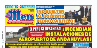 Portada impresa – Diario El Men (12/12/2022) Portada impresa – Diario El Men 12-12-2022