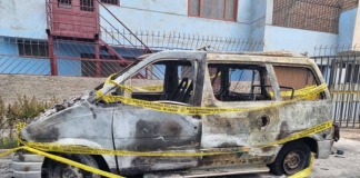 Valiente ciudadano entró a auto en llamas para evitar explosión en grifo