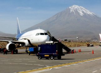 Arequipa: aeropuerto suspende operaciones hoy AEROPUERTO DE AREQUIPA