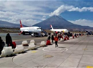 AEROPUERTO DE AREQUIPA SUSPENDERÁ SUS OPERACIONES ESTE 24 Y 25 DE ENERO