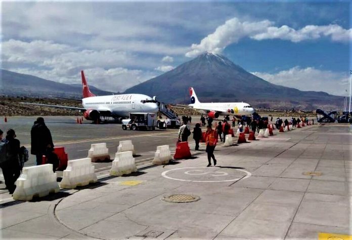 AEROPUERTO DE AREQUIPA SUSPENDERÁ SUS OPERACIONES ESTE 24 Y 25 DE ENERO