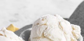 Helado de pie de limón