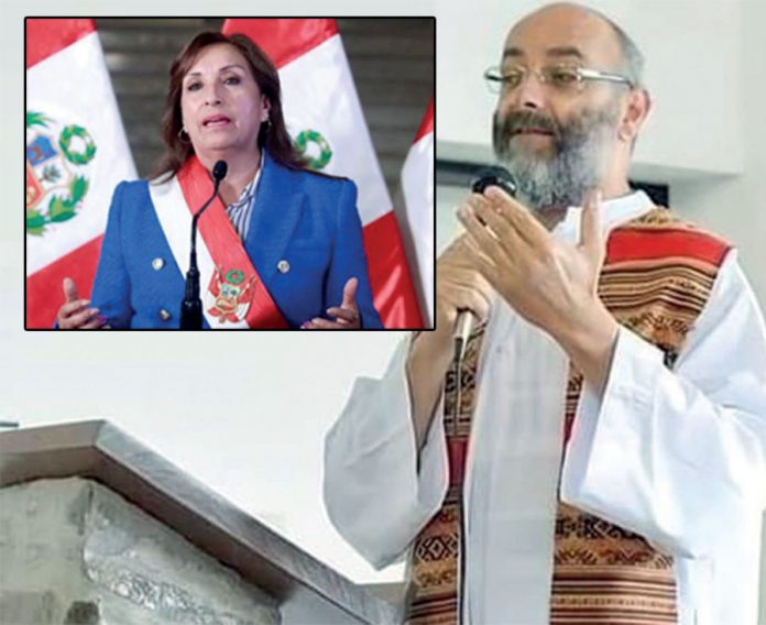 Sacerdote argentino que exigió renuncia de Dina Boluarte es sancionado