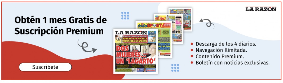 Descarga totalmente gratis la Edición Impresa de TU DIARIO LA RAZÓN en PDF