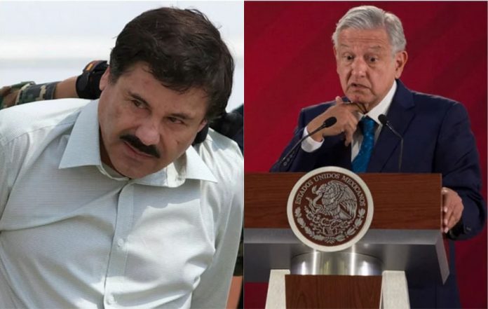 Joaquín Guzmán Loera, 'El Chapo' y Andrés Manuel López Obrador