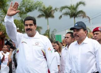 Nicolás Maduro y Daniel Ortega