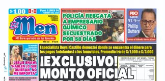 Portada impresa – Diario El Men 06-02-2023