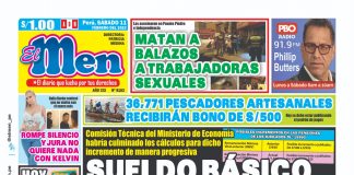 Portada impresa – Diario El Men 11-02-2023