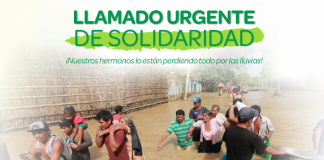 Cáritas Lima solicita donaciones para afectados por lluvias