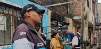 Incendio deja en cenizas seis casas en asentamiento humano del Callao