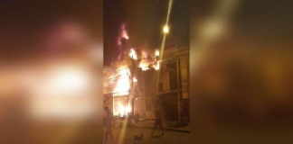 Muere en incendio de almacén clandestino en SJL