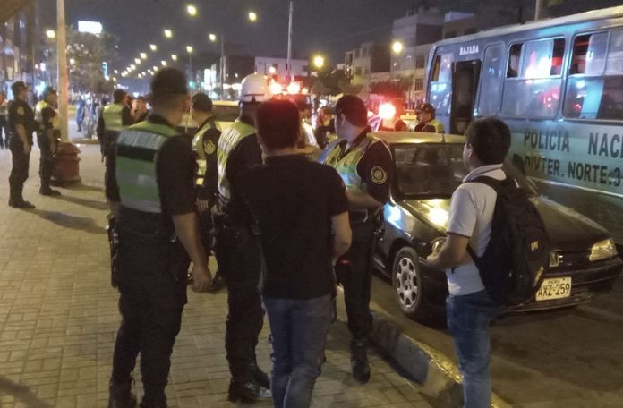 Alcalde de SMP encabeza operativo usando chaleco antibalas