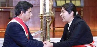 Betssy Chávez y Pedro Castillo