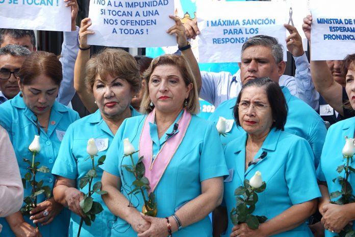 Colegio Nacional de Enfermeras pide máxima pena para asesinos de su colega