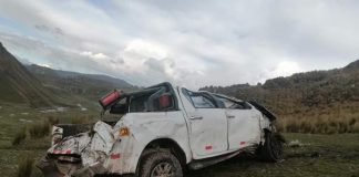 Despiste de camioneta deja un escolar muerto y tres heridos