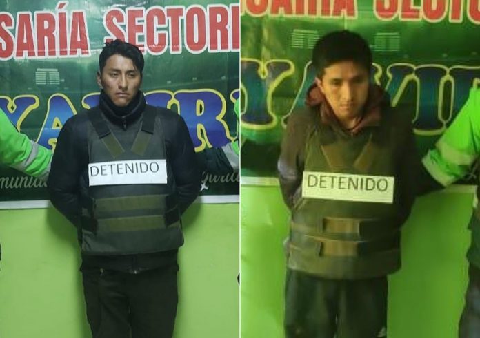 Nueve meses de prisión preventiva contra Dino Álvarez Limahuay y Renato Francisco Quispe Ramos
