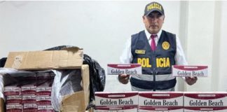Policía barre con cigarrillos ilegales en Comas y Ventanilla