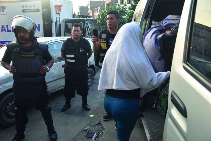 SMP detiene a más de 30 personas en operativo contra la trata de personas