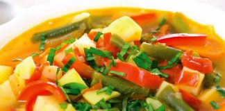 Sopa de verduras