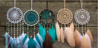 Atrapasueños: ayudan a mantener las buenas ideas y los sueños agradables atrapasueños