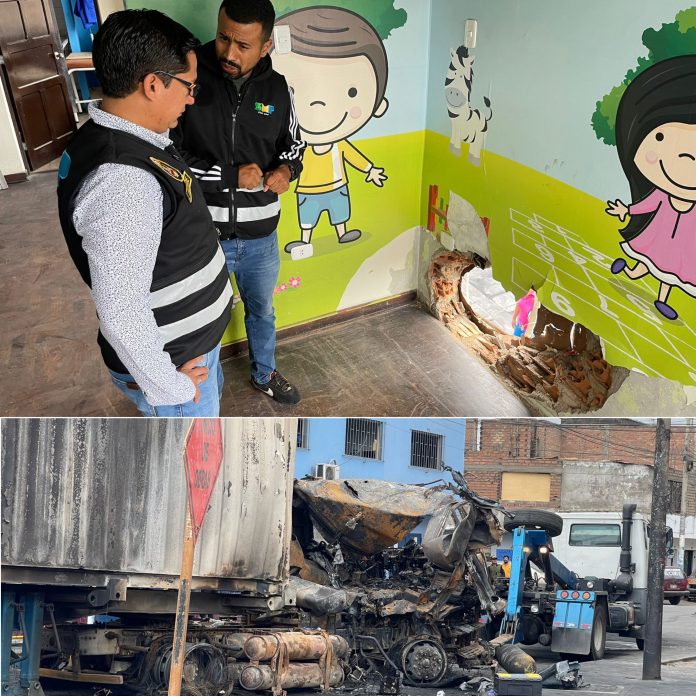 Alcalde de SMP prohíbe el transporte de carga pesada las 24 horas