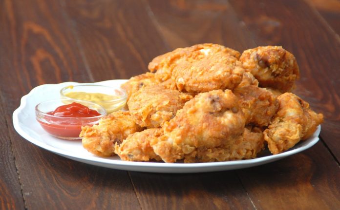 Alitas estilo KFC