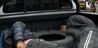 Caen presuntos extorsionadores con granada de guerra en Comas