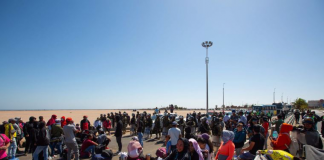 Migrantes en frontera Perú y Chile