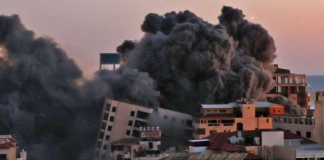 Terroristas palestinos lanzan más de 20 cohetes a Israel y dejan siete heridos