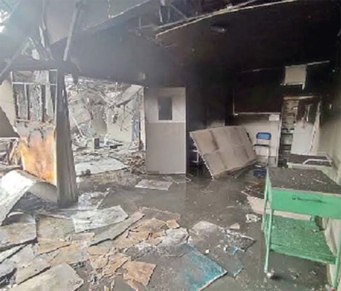 incendio en Hospital Regional de Chancay
