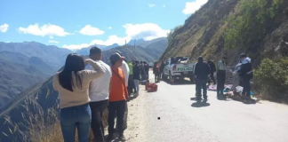 Al menos 5 fallecidos y 5 heridos deja accidente de tránsito en Corongo