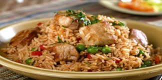 Arroz con cerdo