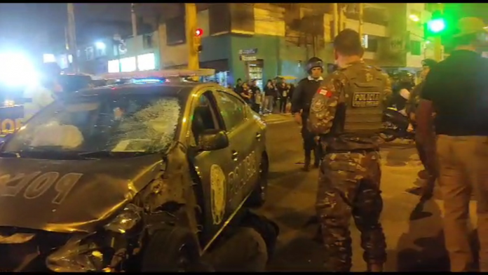 Caen cinco delincuentes tras persecución policial en Chorrillos