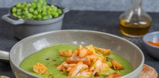 Crema de arvejas