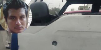 Matan a balazos a chófer de combi delante de pasajeros en SMP