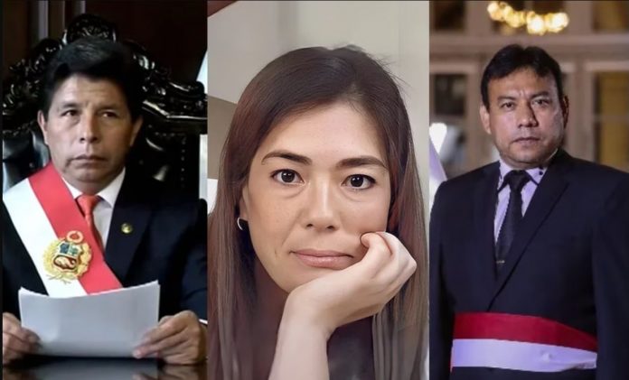 Pedro Castillo, Sada Goray y Félix Chero