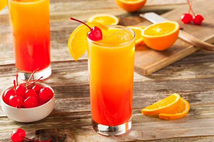 Pisco sunrise