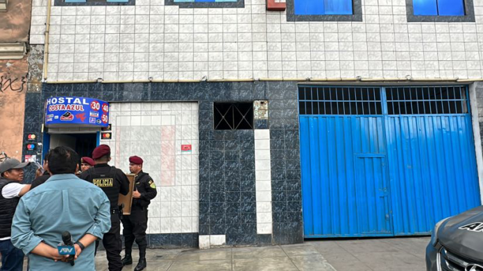 Un muerto deja gresca entre colombianos en un hostal de La Victoria