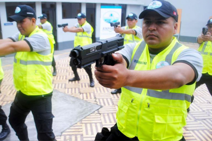 armas no letales a serenos