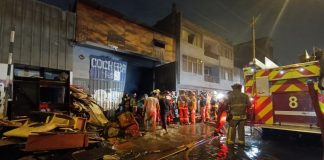 Bomberos controlaron incendio en La Victoria Bomberos controlaron incendio en La Victoria