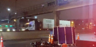 Dos motociclistas mueren tras choque en la Vía de Evitamiento