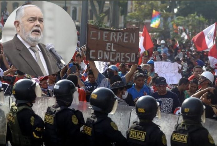 Jorge Montoya Gobierno debe evitar que se realice la ‘Tercera toma de Lima’
