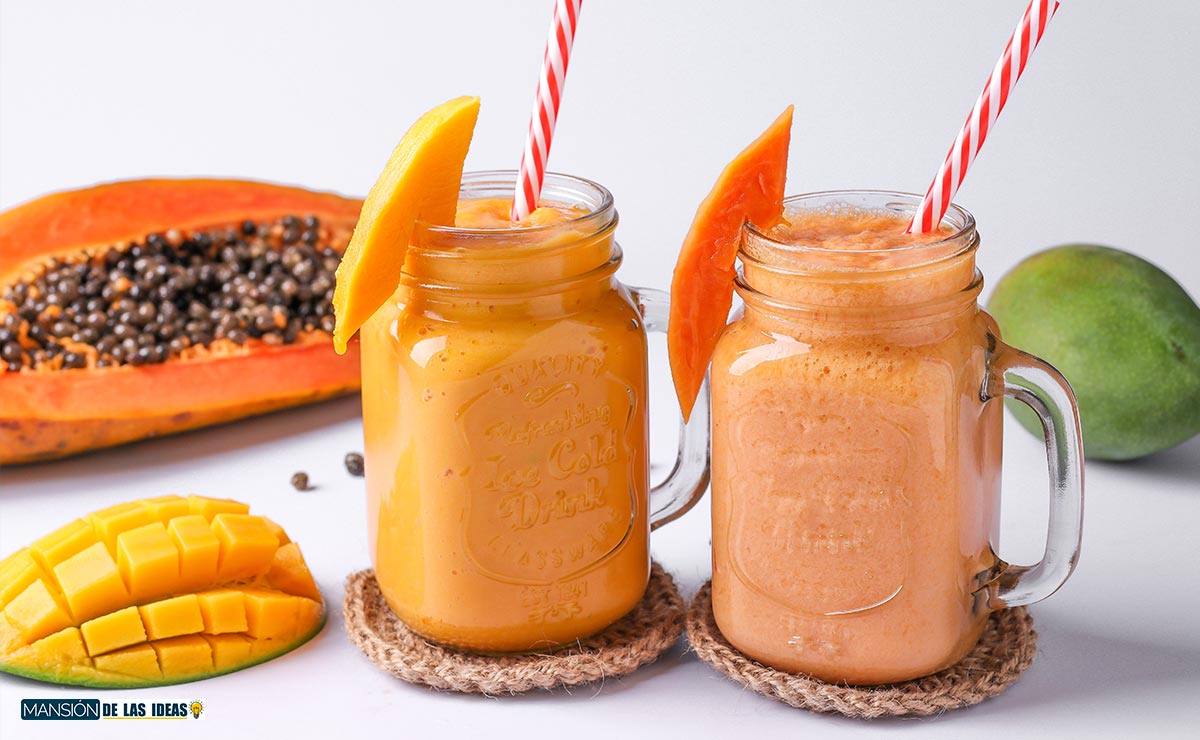 Jugo de Manzana con papaya Jugo de Manzana con papaya