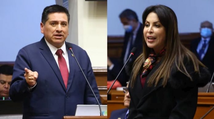 Luis Aragón y Patricia Chirinos