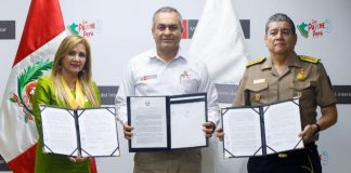 Ministro del Interior y alcaldesa de San Isidro suscriben convenio para patrullaje integrado
