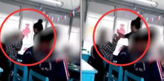 Mujer irrumpió en colegio del Callao y agredió a escolar en plena clase