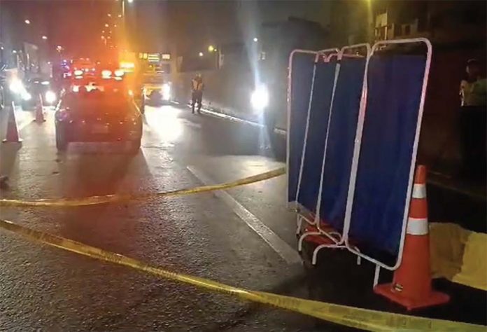 Persecución policial deja un muerto en la Vía de Evitamiento