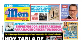 Portada impresa – Diario El Men (12/07/2023) Portada impresa – Diario El Men (12/07/2023)