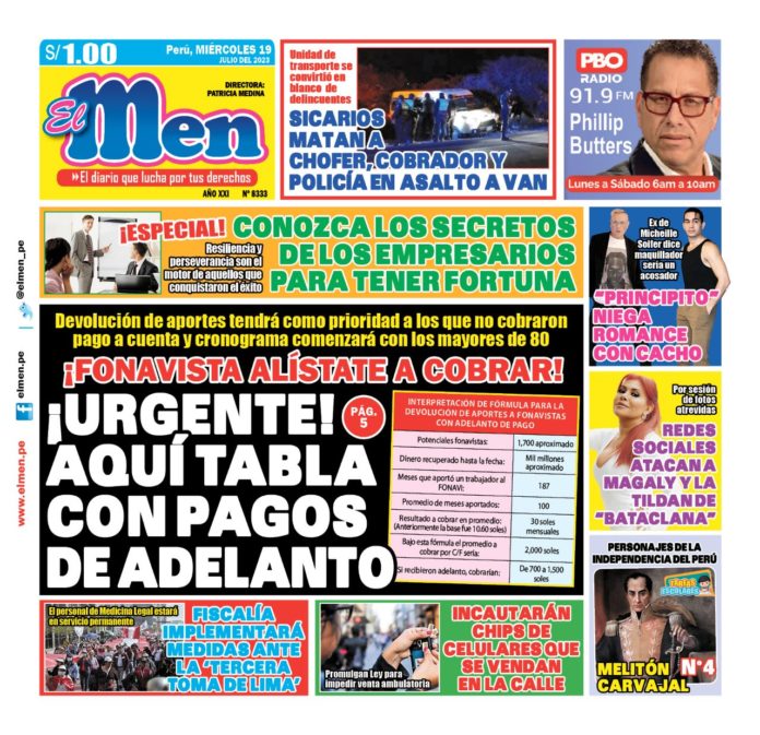 portada el men 19-07-2023