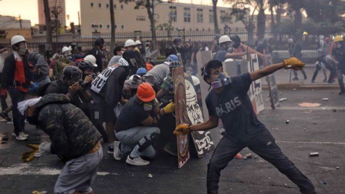 protestas tras el golpe de Estado de Pedro Castillo protestas tras el golpe de Estado de Pedro Castillo